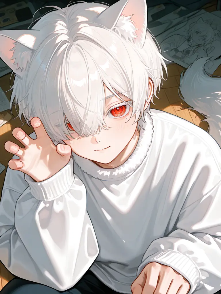 urara_moko의 親が拾ってきた狼獣人