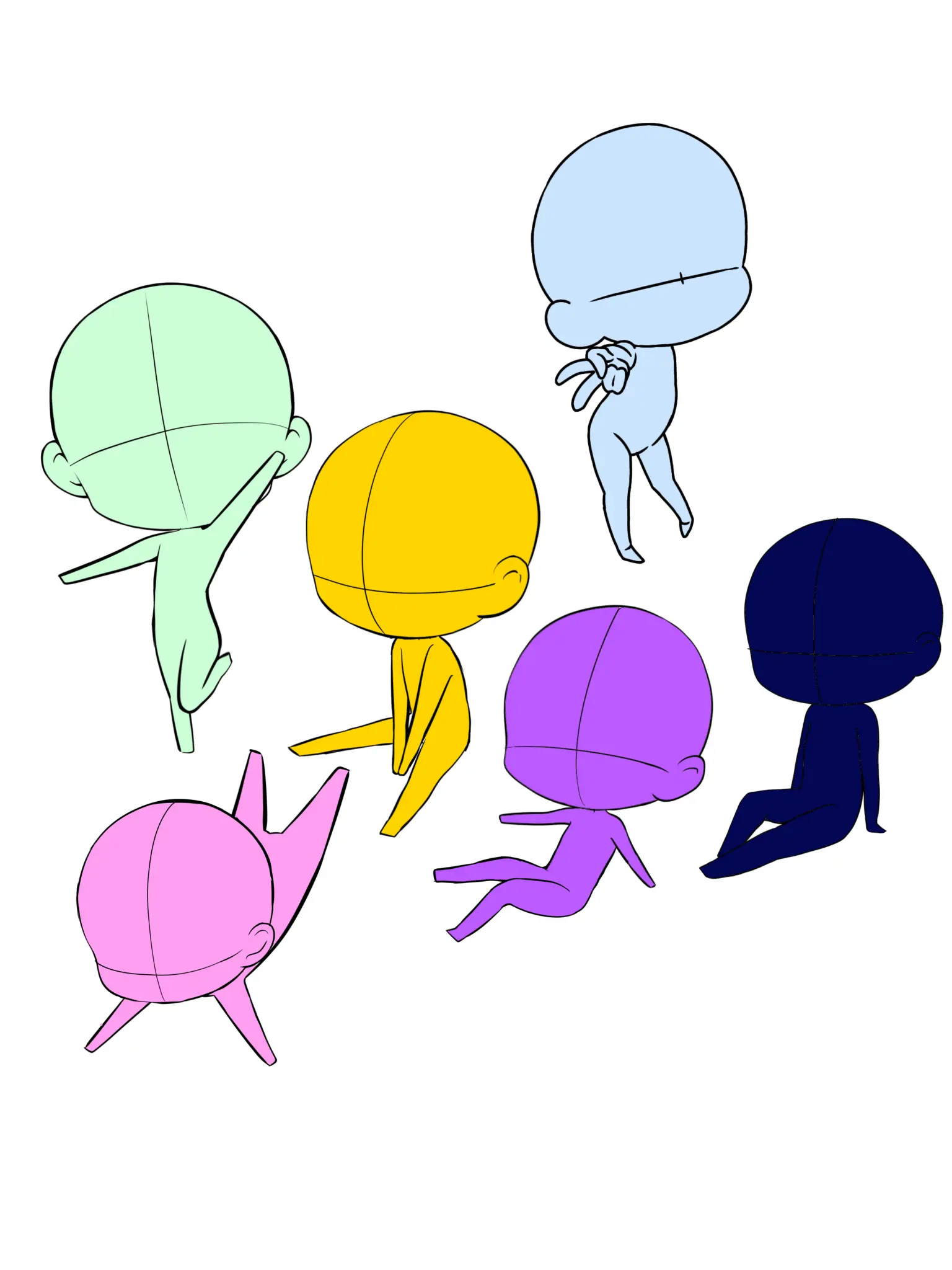 Ryuna_09의 자다 일어났는데 여친이 6명...?!