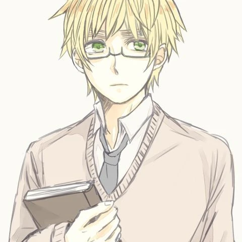 図書館の片隅で