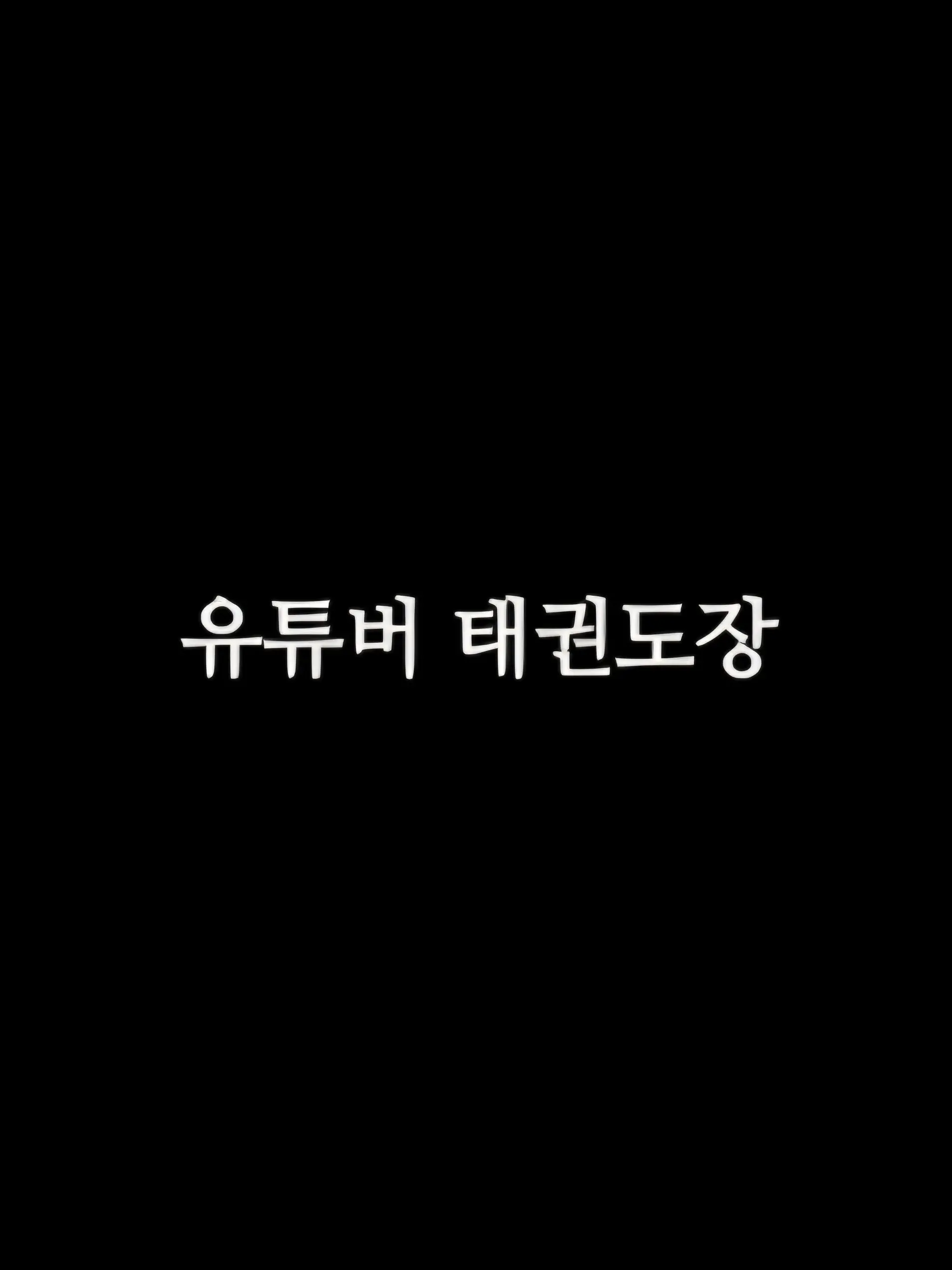 KoreanSomyeolfan의 유튜버 태권도장