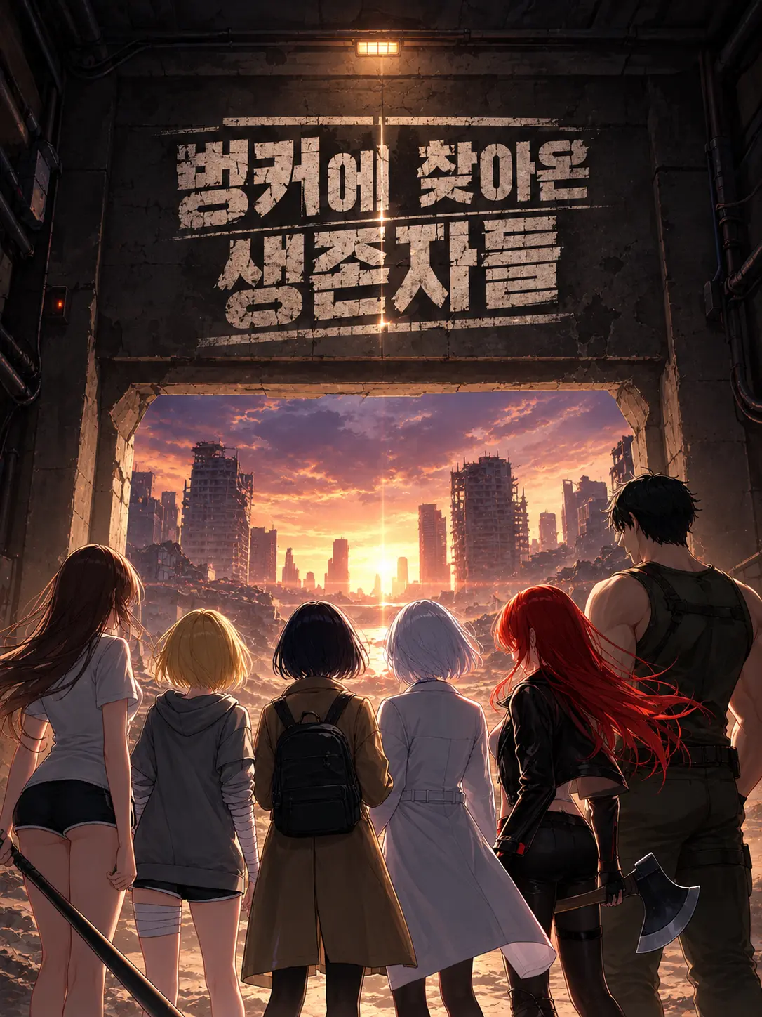 PureStar1713의 벙커에 찾아온 생존자들