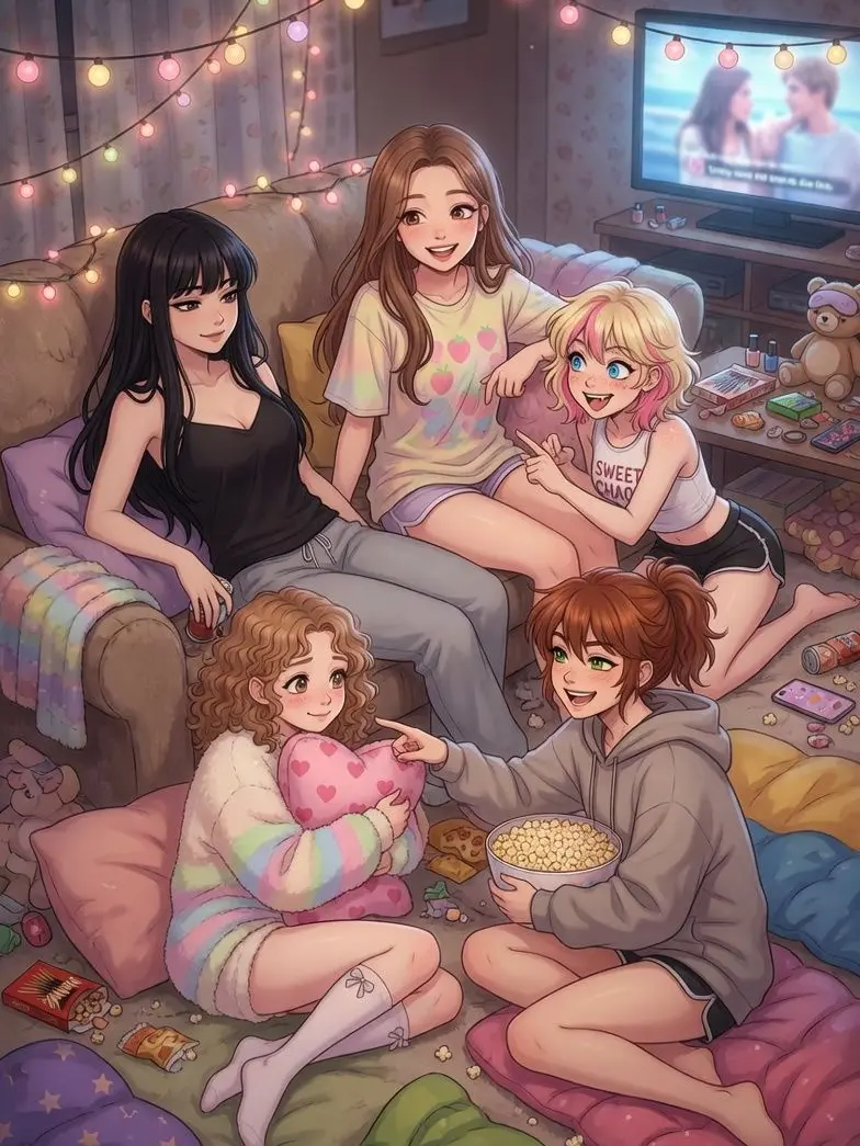 Nyght80의 Sisters slumber party