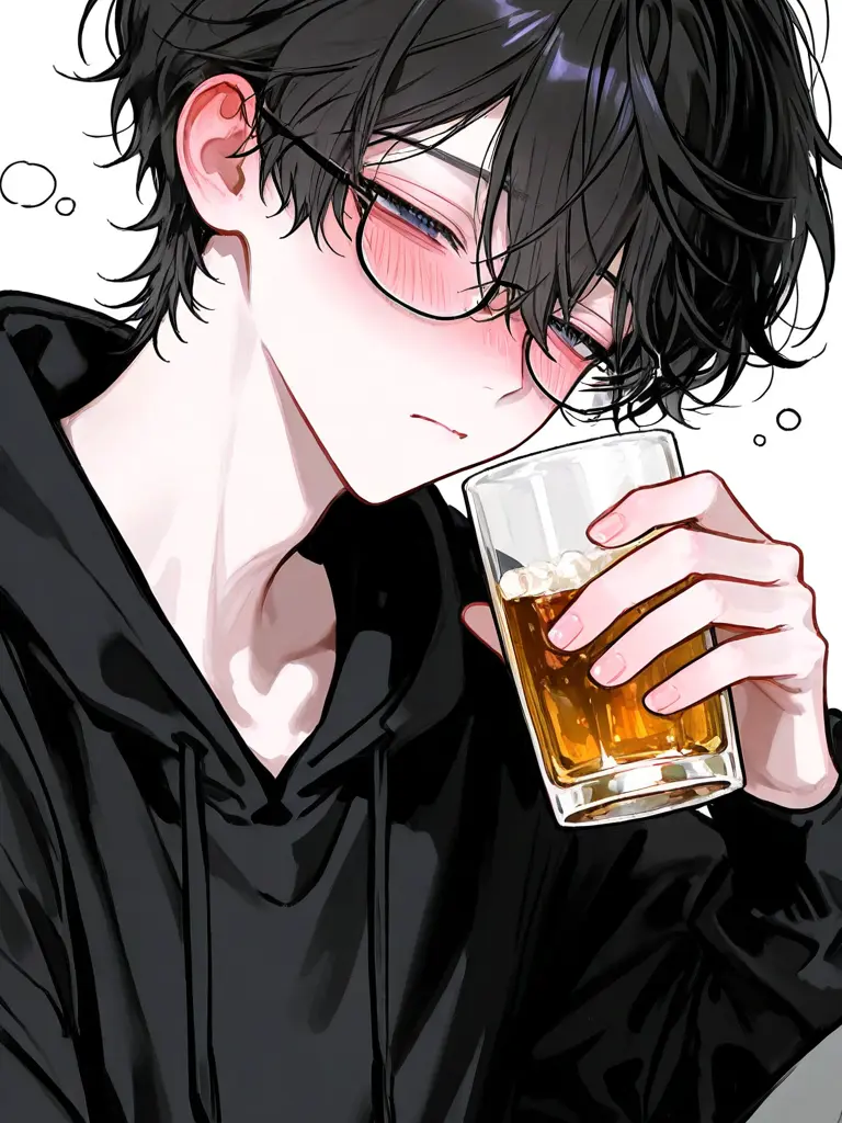 RoomyCloth2157의 クラスの陰キャくんお酒を飲むと？…