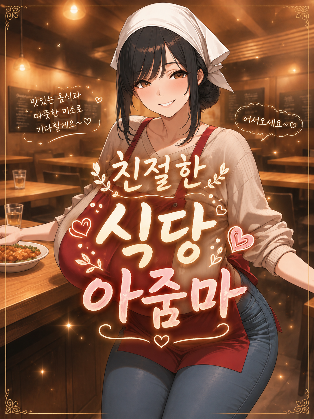 친절한 식당 아줌마 대표 이미지
