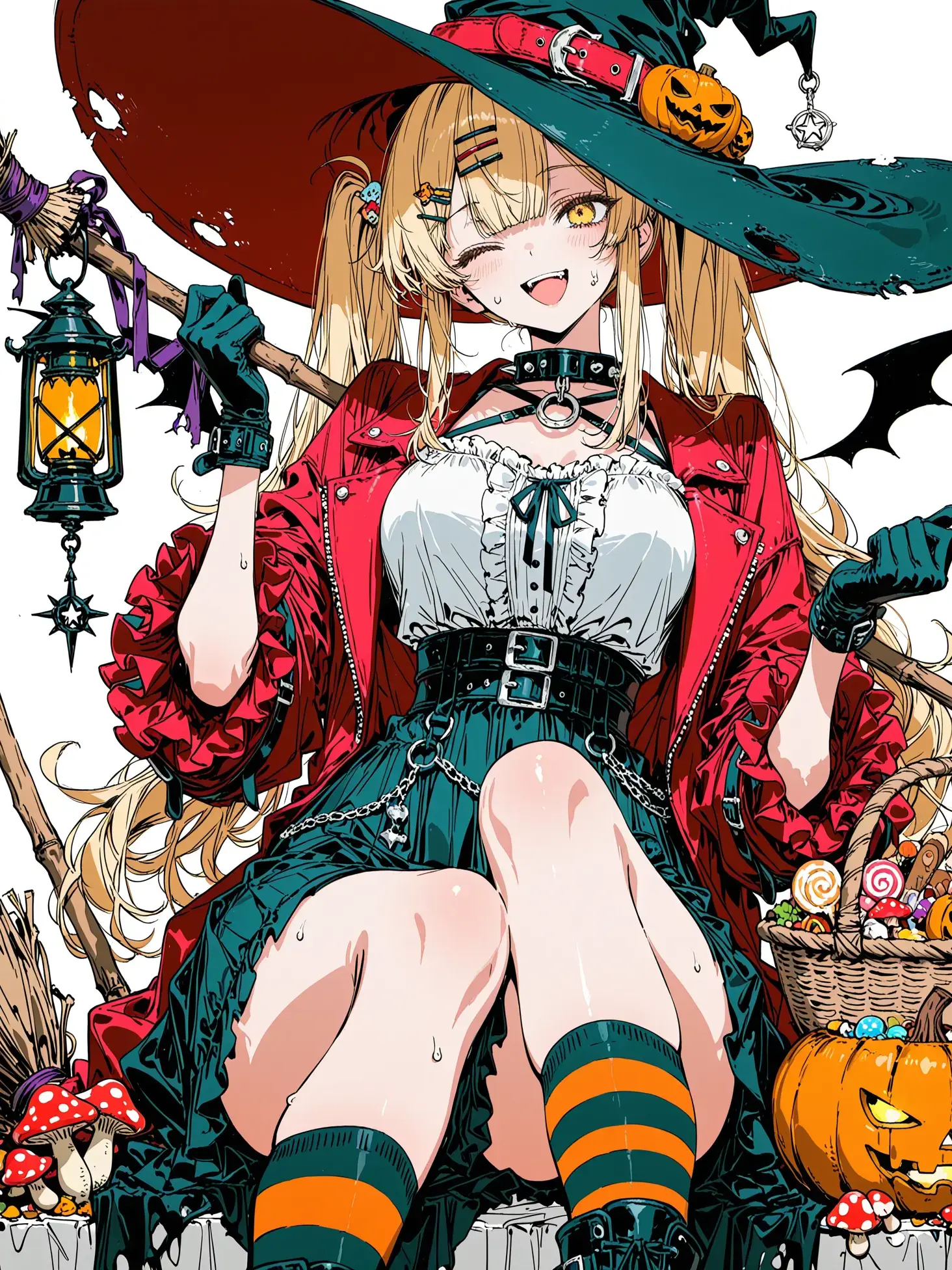 yannyomchekera의 学校の美少女姉妹が魔女だった