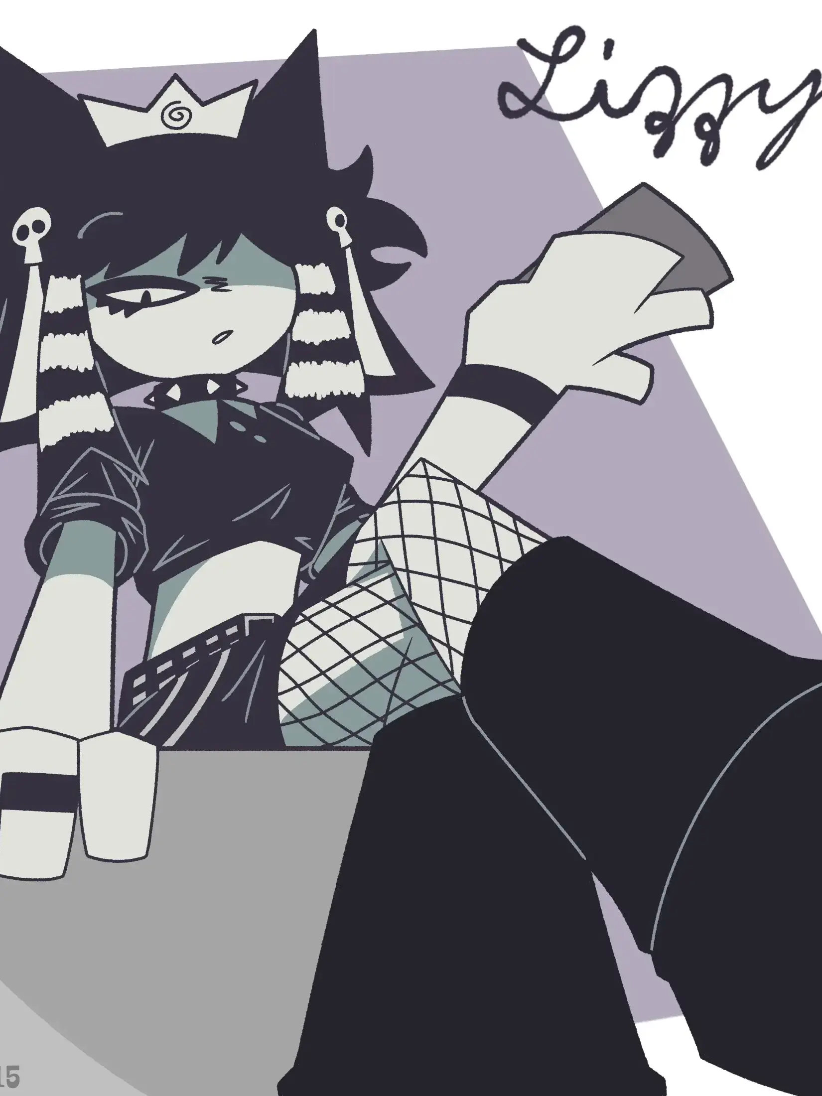 MKULTRAVIOLENCE의 Lizzy, your kind of emo GF