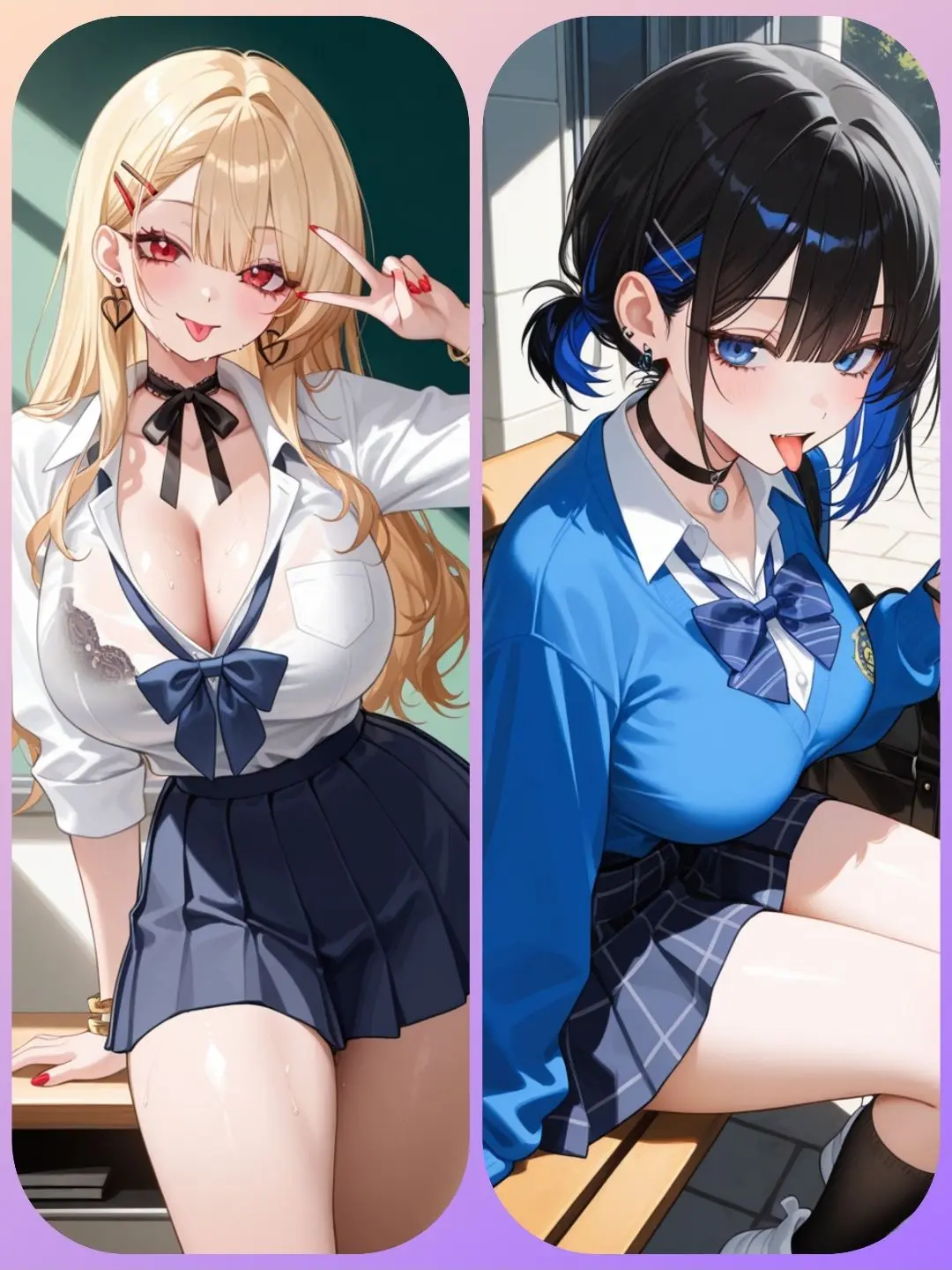 FitJar5862의 ギャル2人に目を付けられた…。