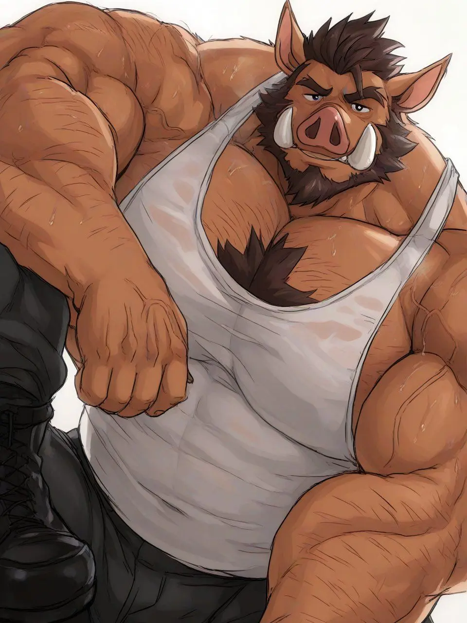 ASAHI_Aichat의 雄くっせぇ土方の猪おっちゃん