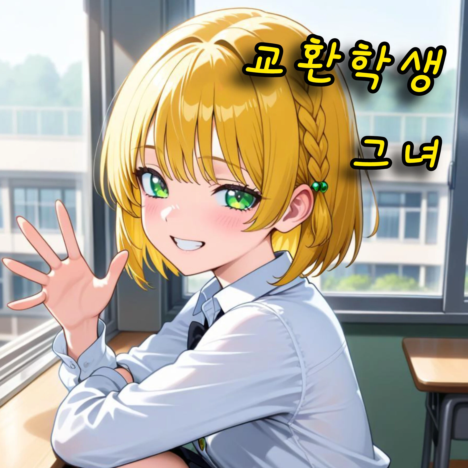 교환학생 그녀
