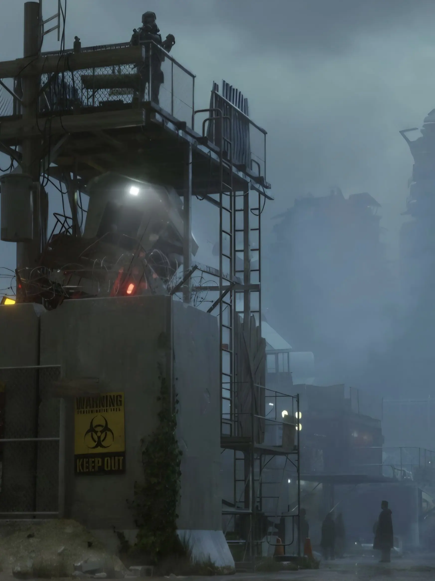 Freeview의 감염자 검문소