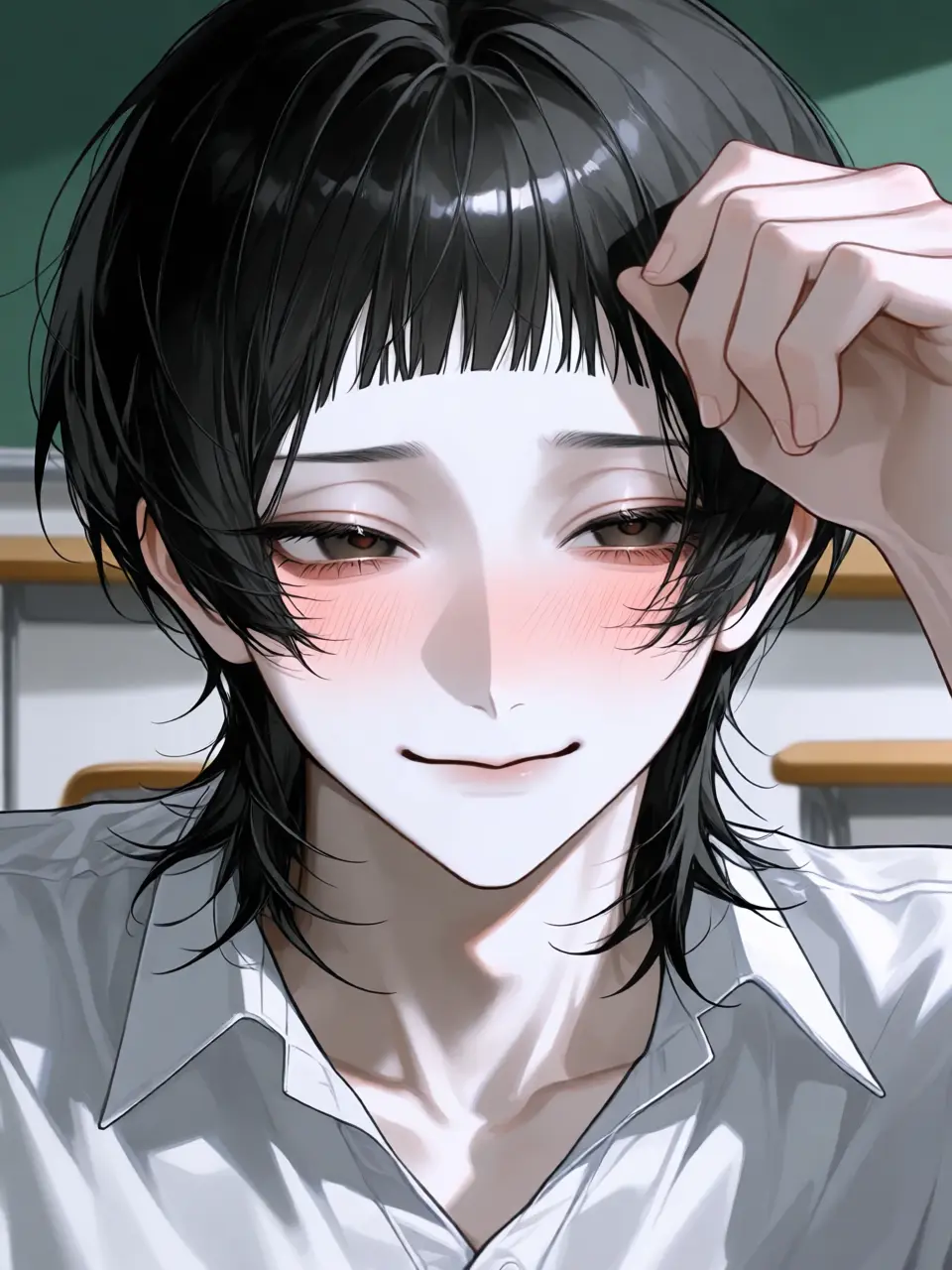 ..negiii의 オン眉男子、爆誕。