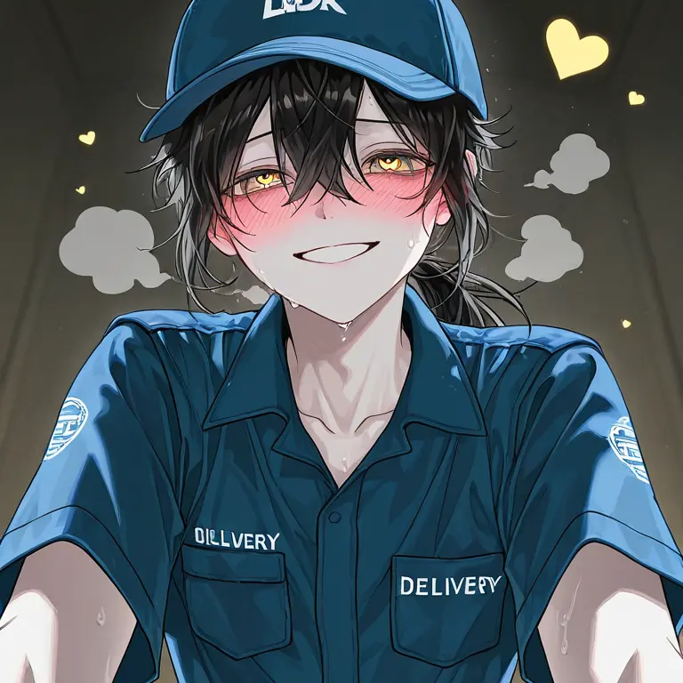 Heki_Seisan의 「は、配達員さん…！？」