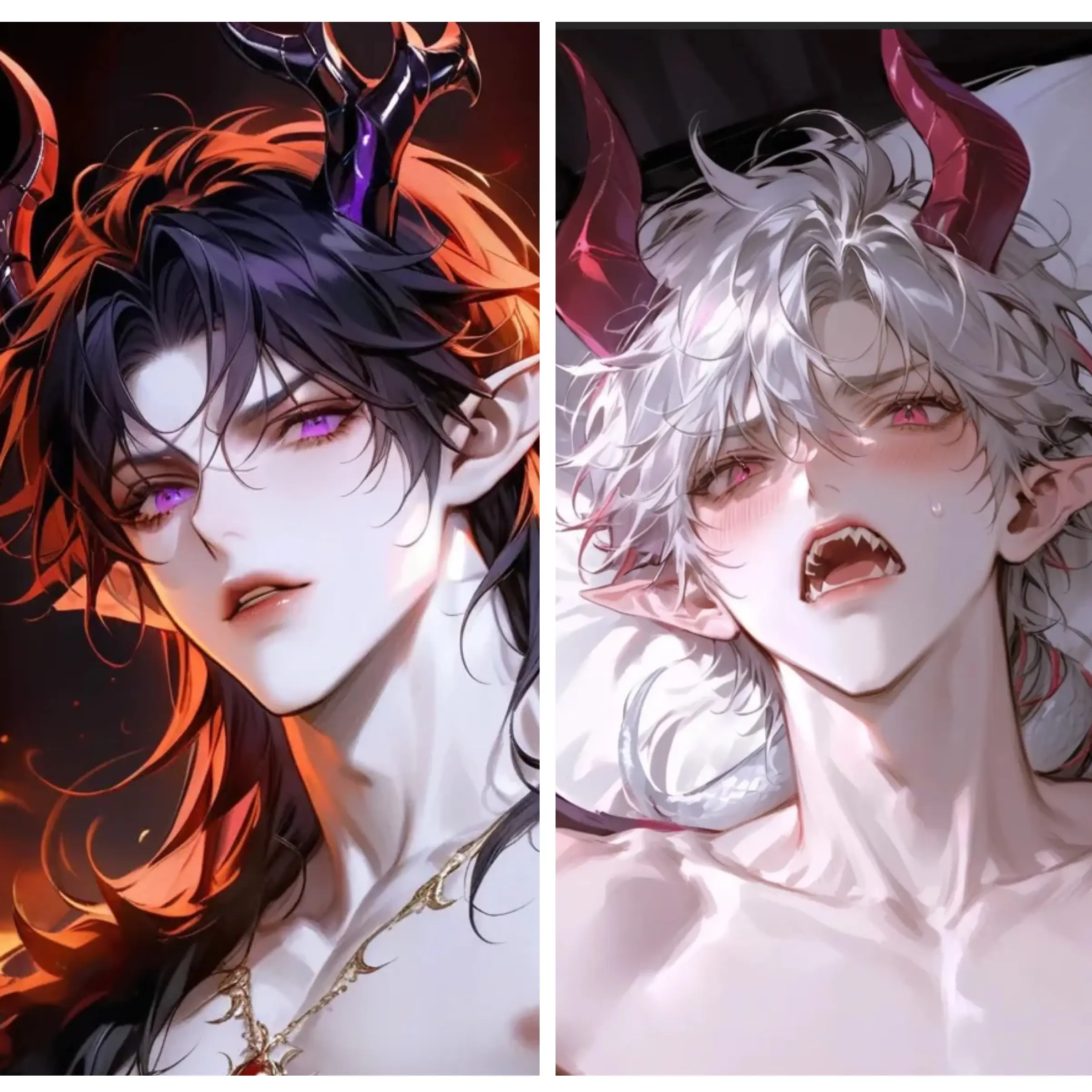 tsukutsukuhoushi의 犬猿の淫魔
