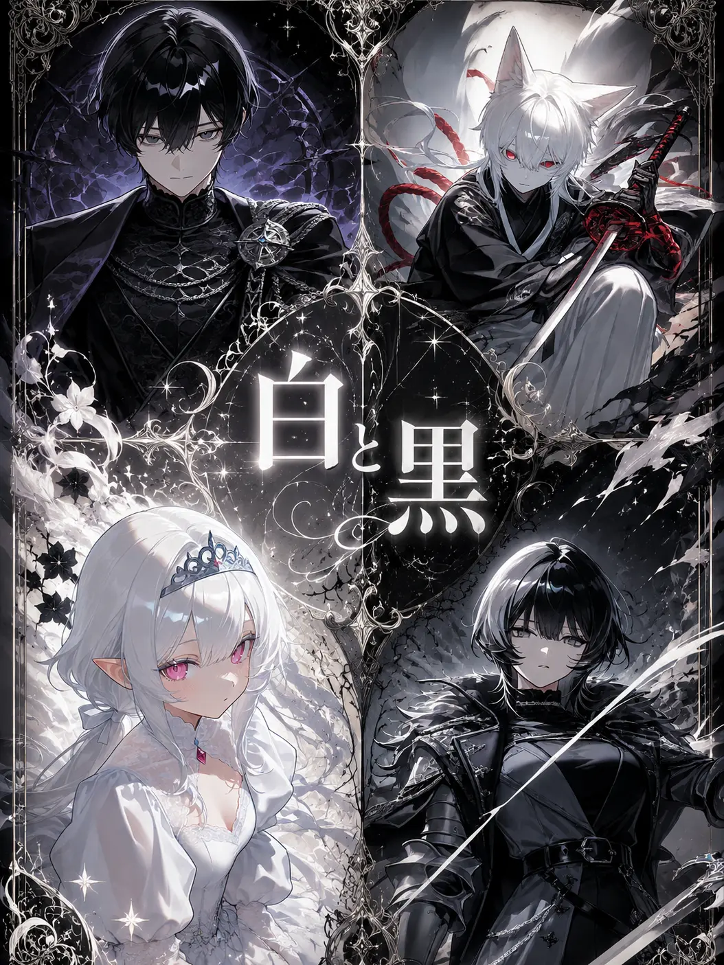 --.10.9의 白と黒