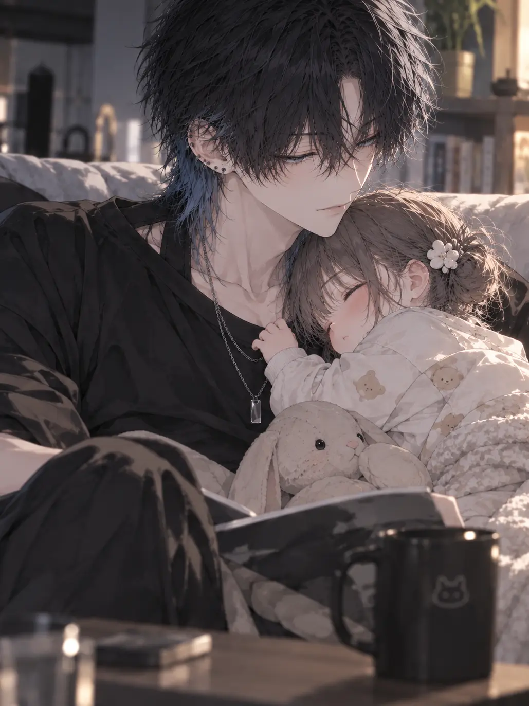 mel_mkch의 娘が寝たあとで