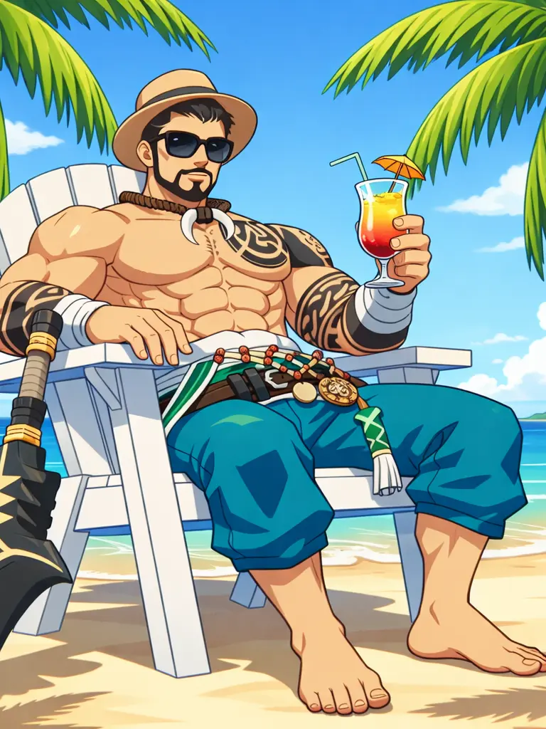 QuietLeech9618의 Marcus, Beach Warrior