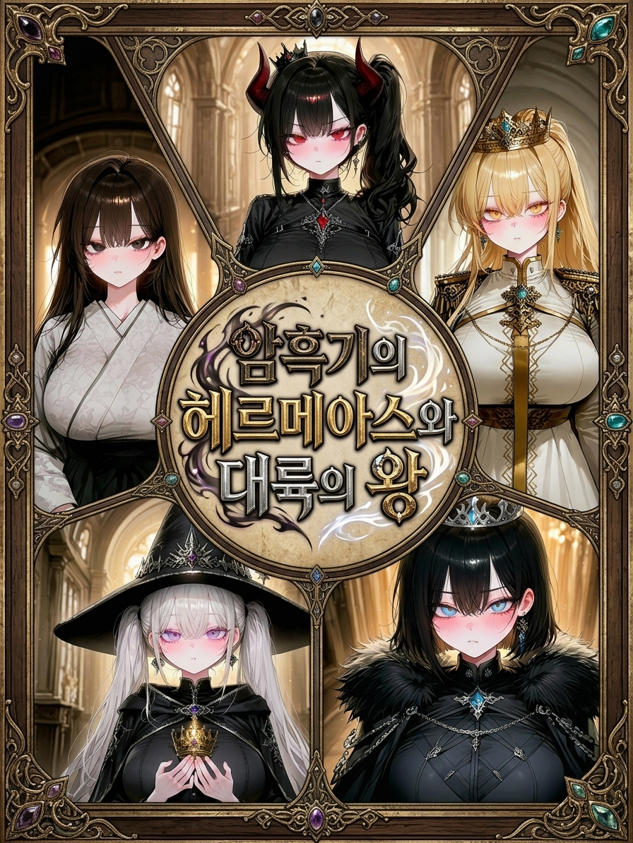 <암흑기의 헤르메아스와 대륙의 왕> 대표 이미지