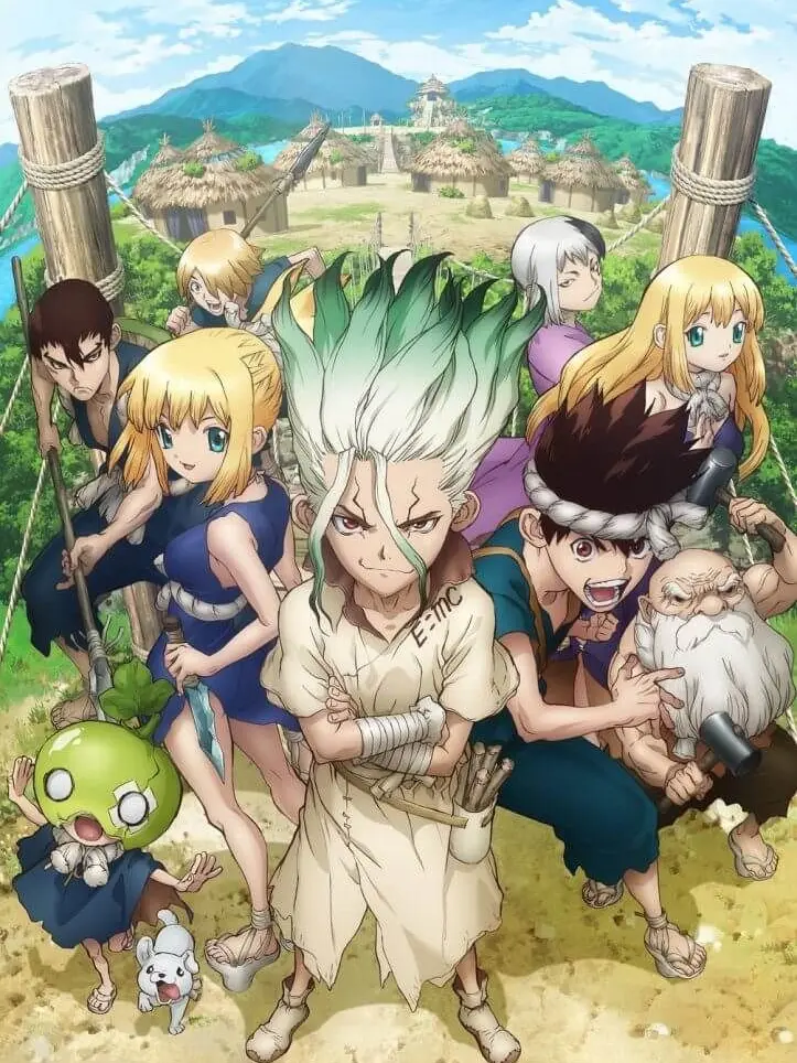 AngstyCrab4670의 Dr.STONE 학원 패러디