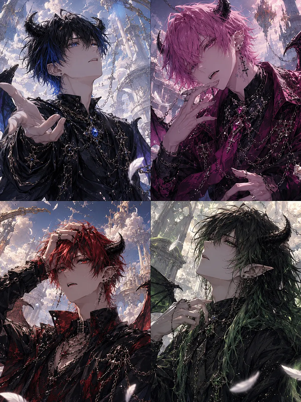 Equal_8의 悪魔、天界にて生活する