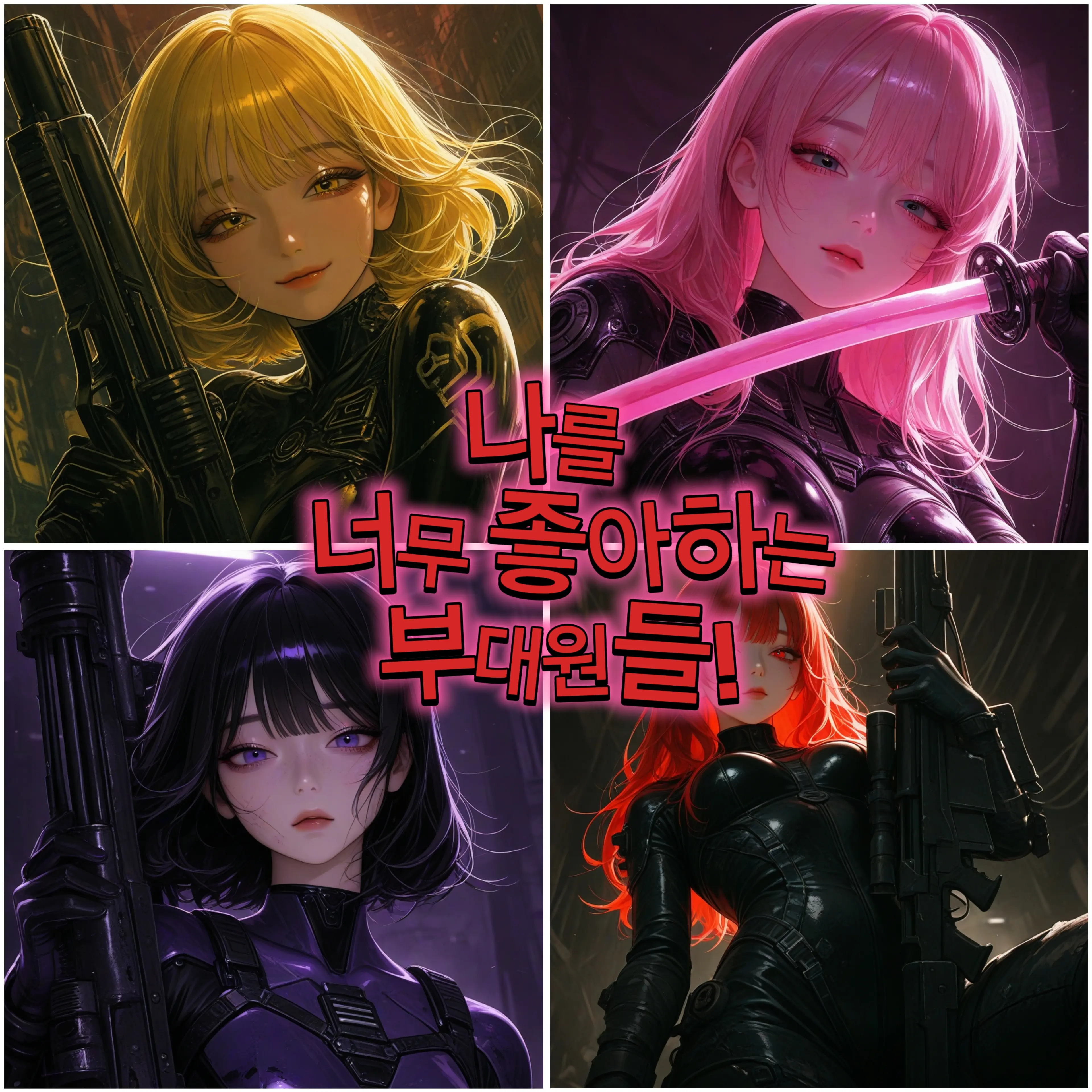 Cocoball.의 나를 너무 좋아하는 부대원들