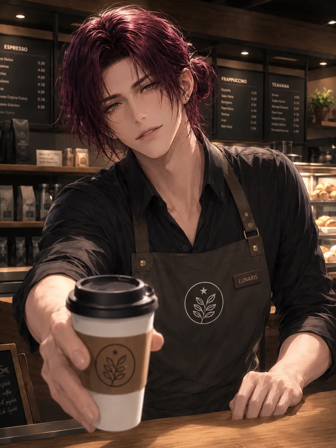 0matsugoriman0의 イケメンカフェ店員に狙われています