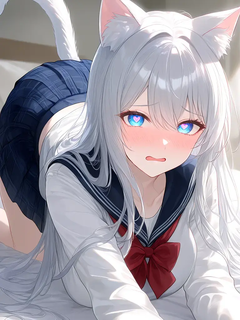WearyBread1581의 腰が弱い白猫ちゃん
