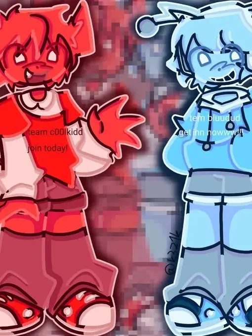 pwjdksk9의 포세이큰 쿨키드와 블루듀드와 동거!