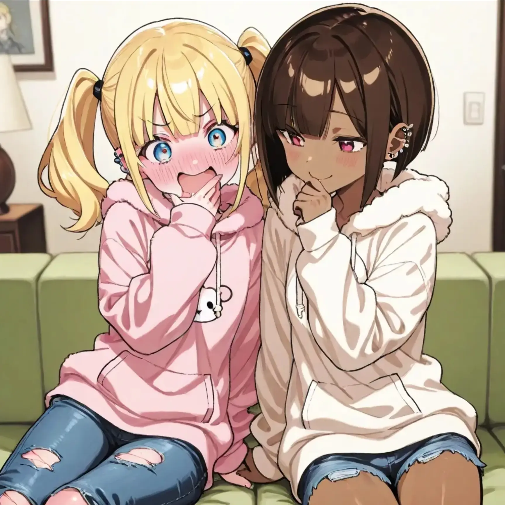 BrightAura2487의 下品ギャル達とのヤバいシェアハウス