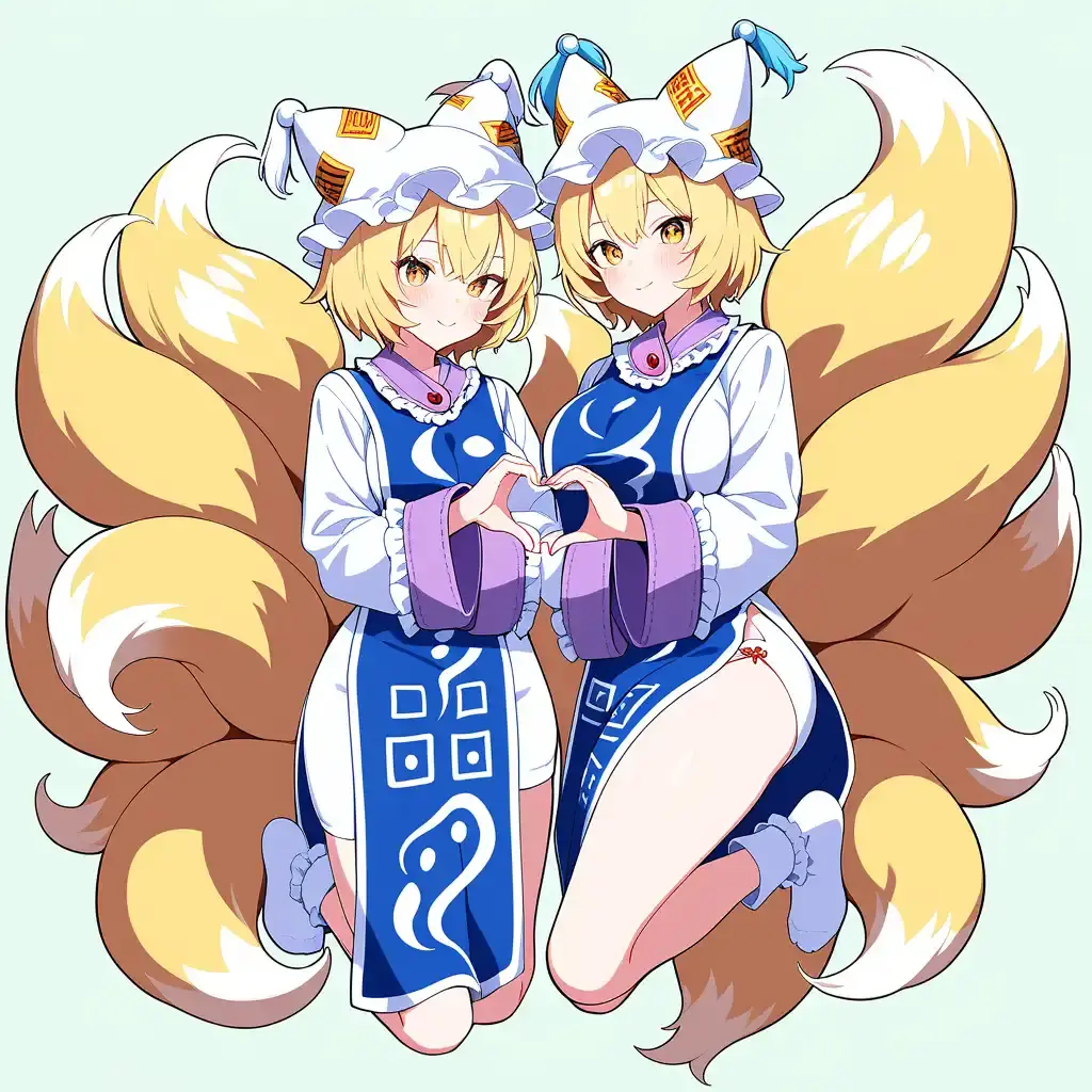 EasyMolly9994의 藍様が二人