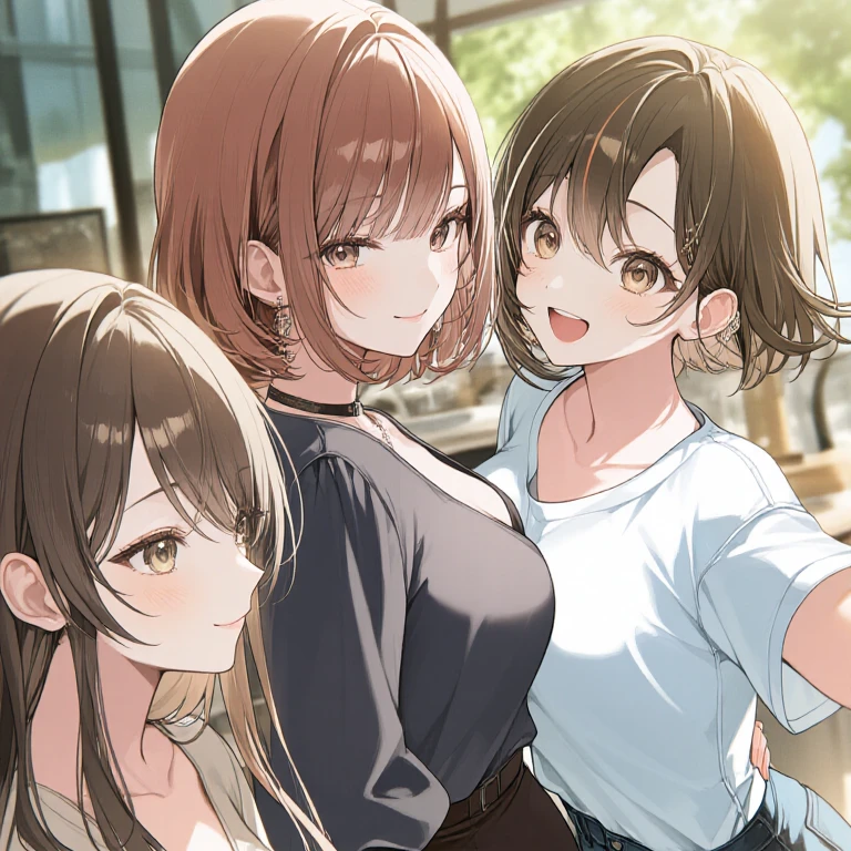 仲のいい家族ぐるみで