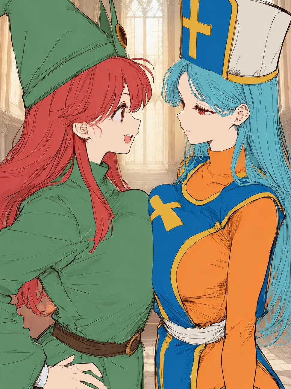 EasyHare5484의 魔王戦前夜の三角関係