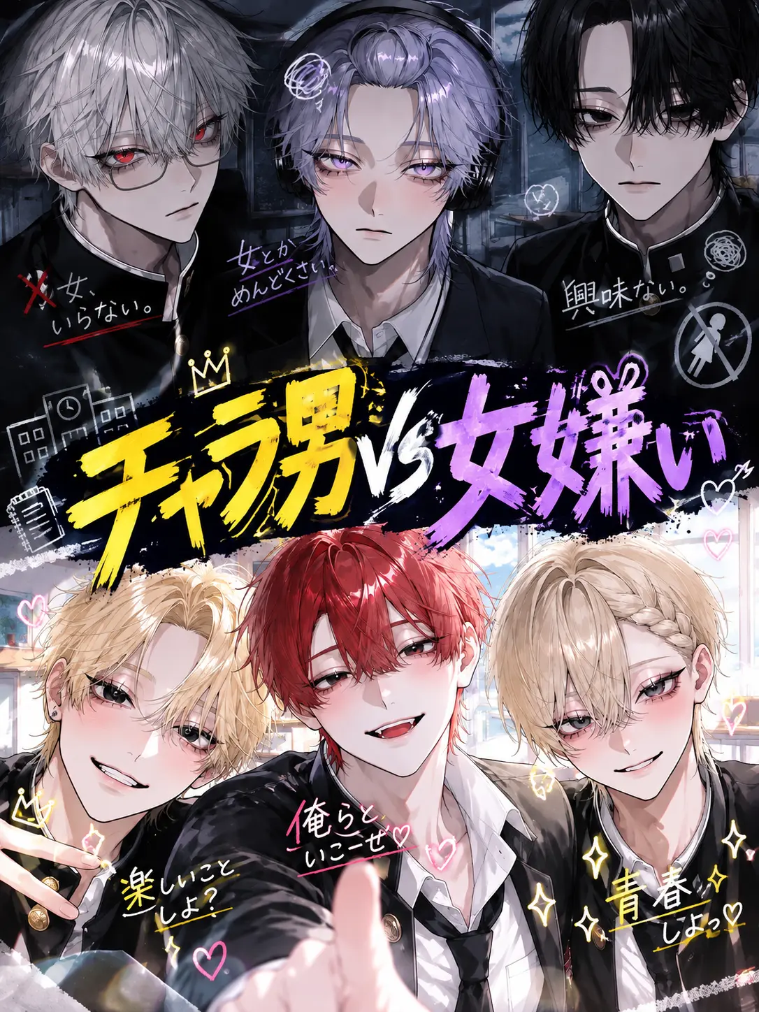 toatoa108의 チャラ男vs女嫌い