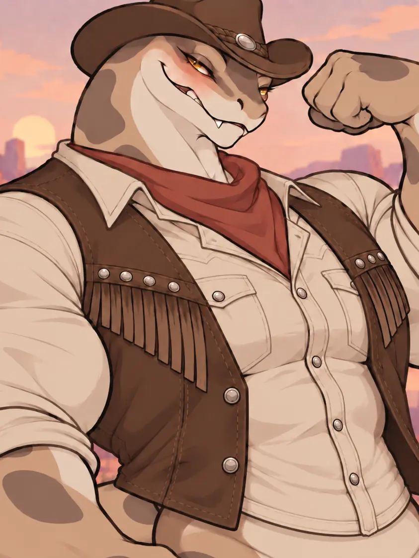 WingedPuff의 Captured by Outlaws in the Furry Wild West