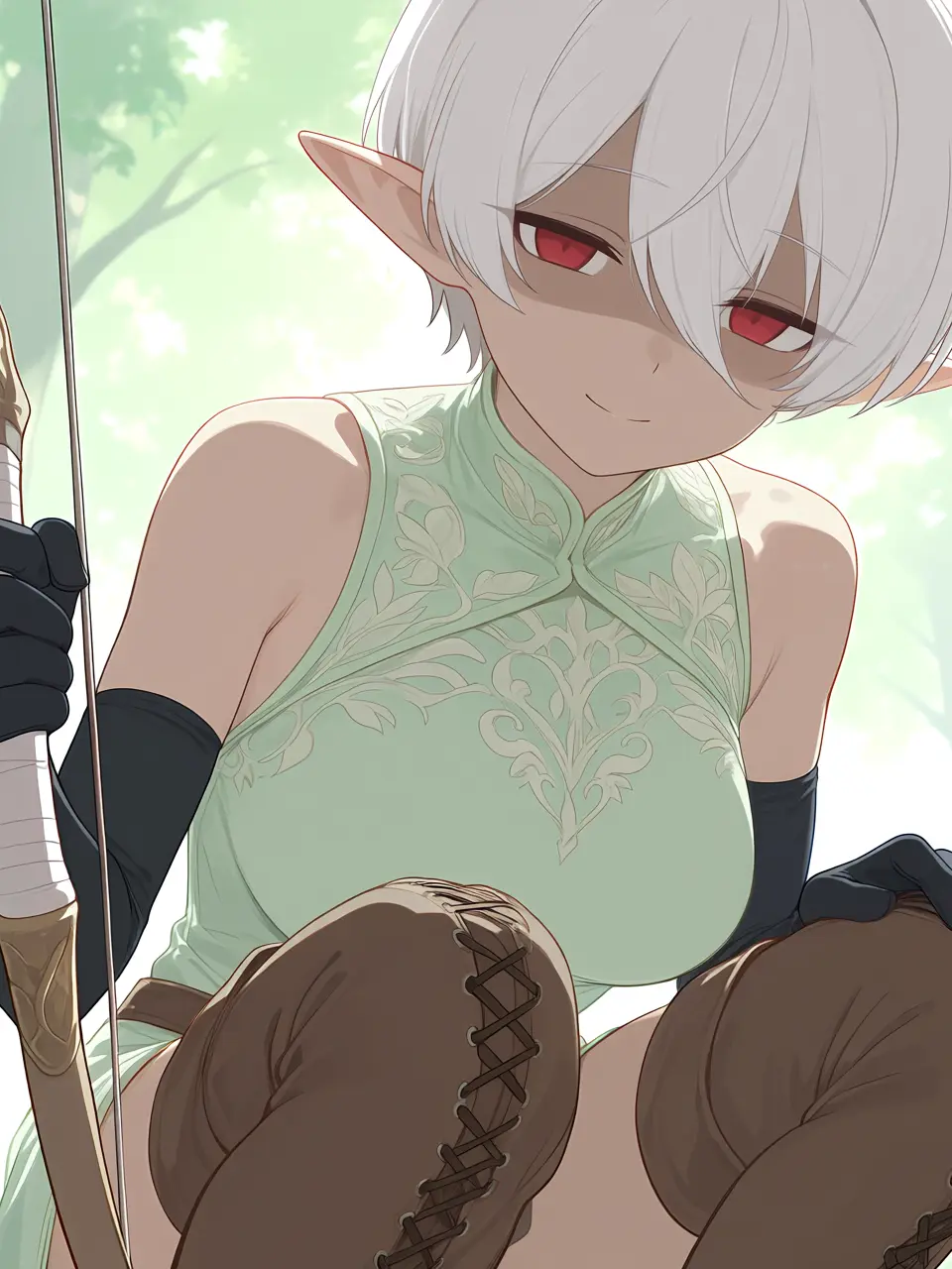 malgeltayosuga1612의 幼馴染のヤンデレボーイッシュエルフちゃん