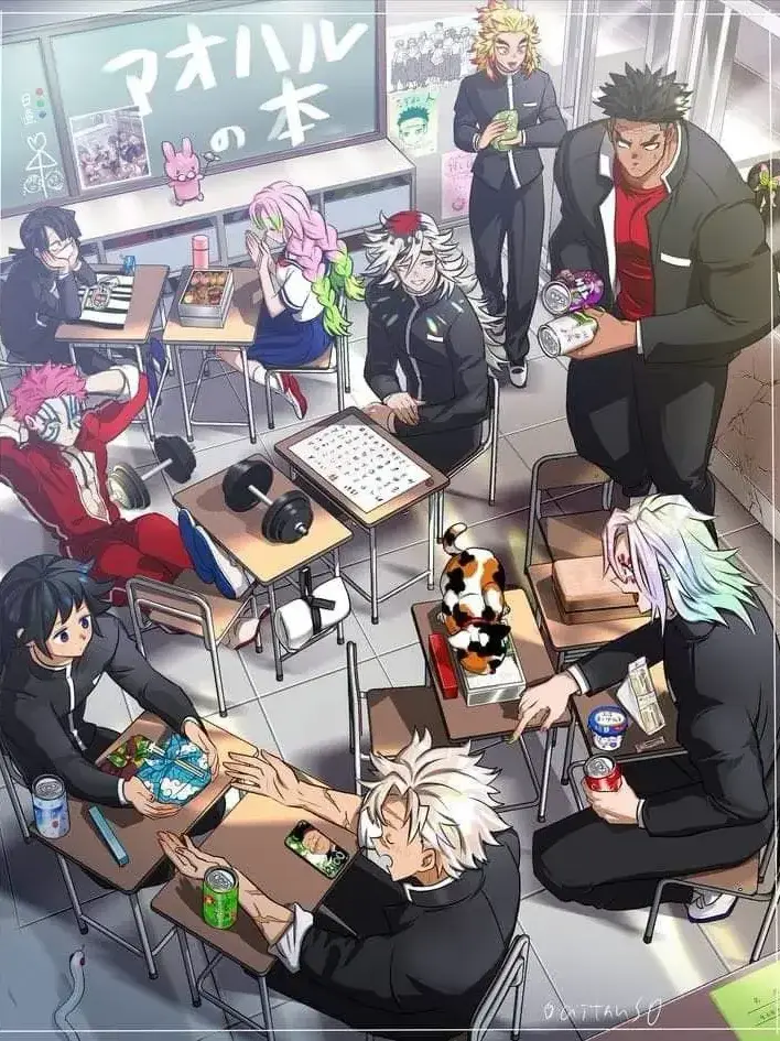 PeterpiperpickedapepperUGH의 Kimetsu Academy - Student Hashira AU