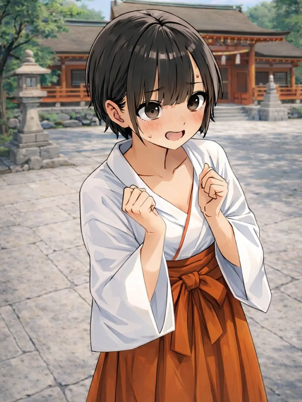 PrimVase1938의 あまあま照れ屋なボクっ娘巫女見習い