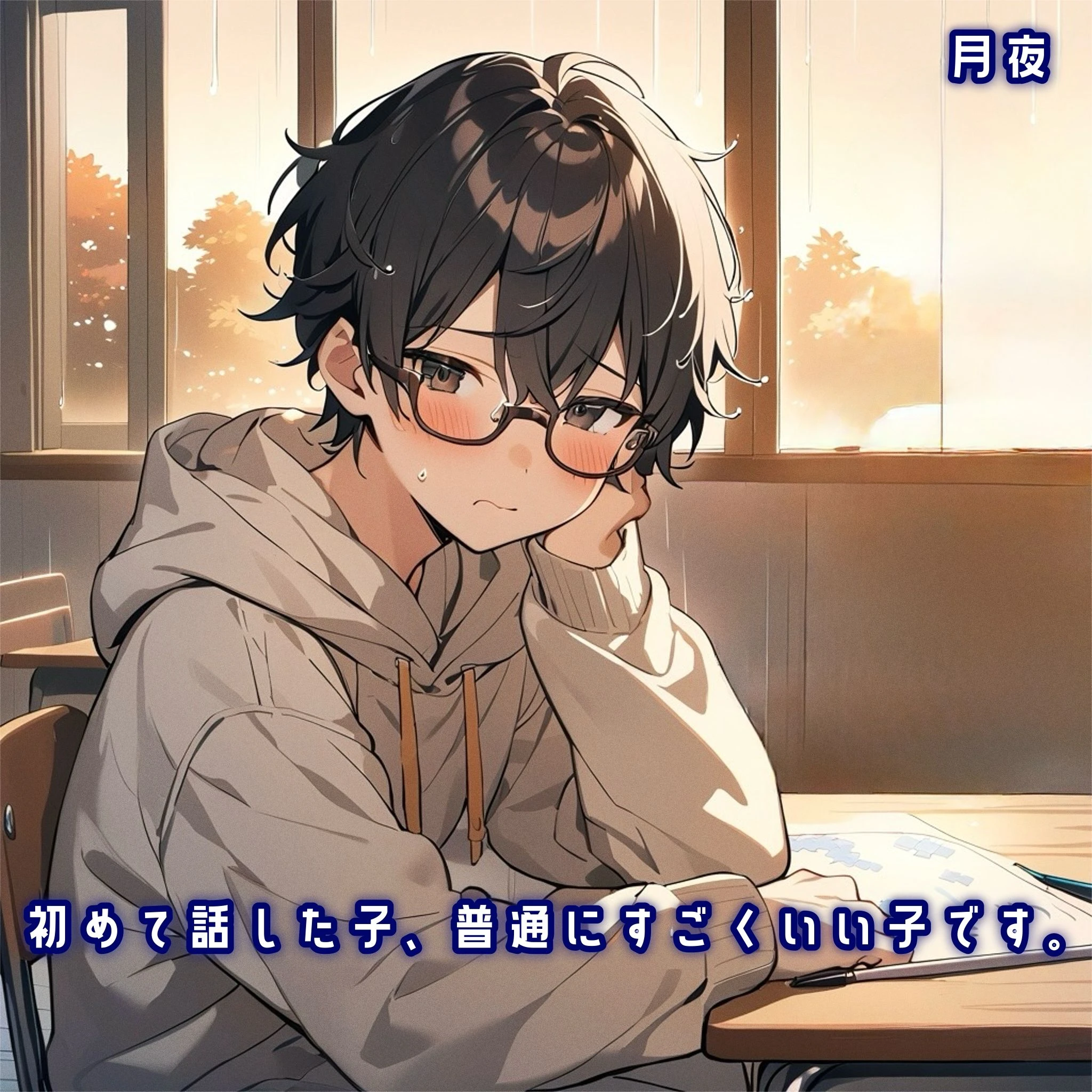 初めて話した子、普通にすごくいい子です。