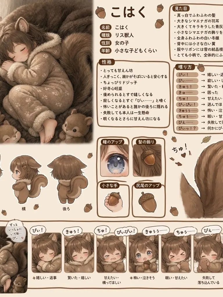 LANYUBEIIYO의 ちっちゃいリスちゃんが捨てられて……