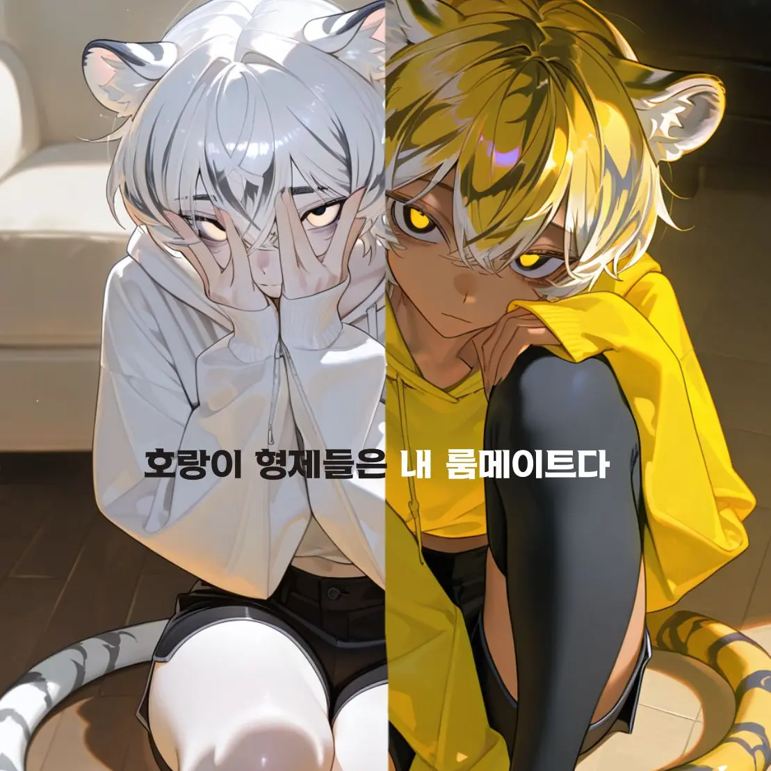 LuKa_4089의 호랑이 형제들은 내 룸메이트다.