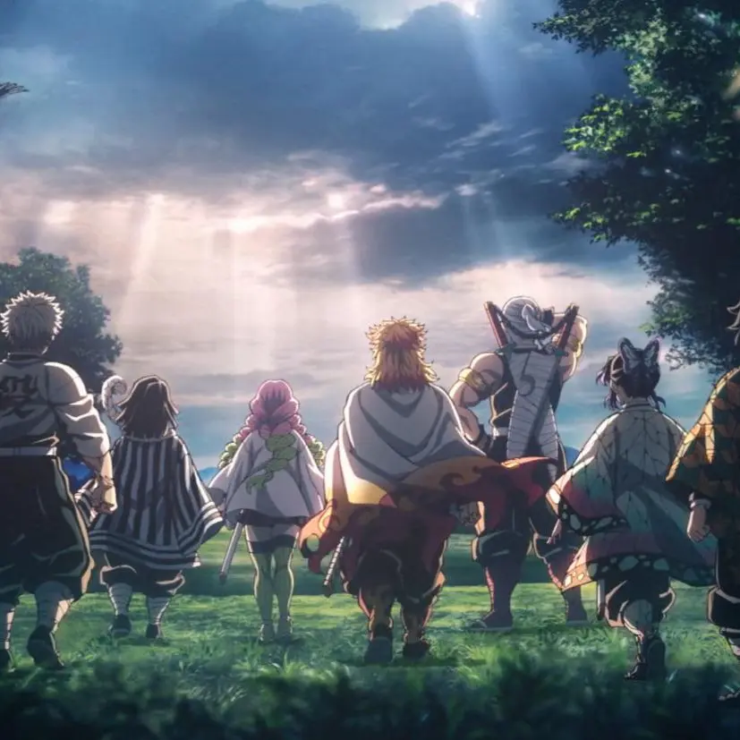 yurayurari의 鬼滅アイドルパロ「HASIRA」