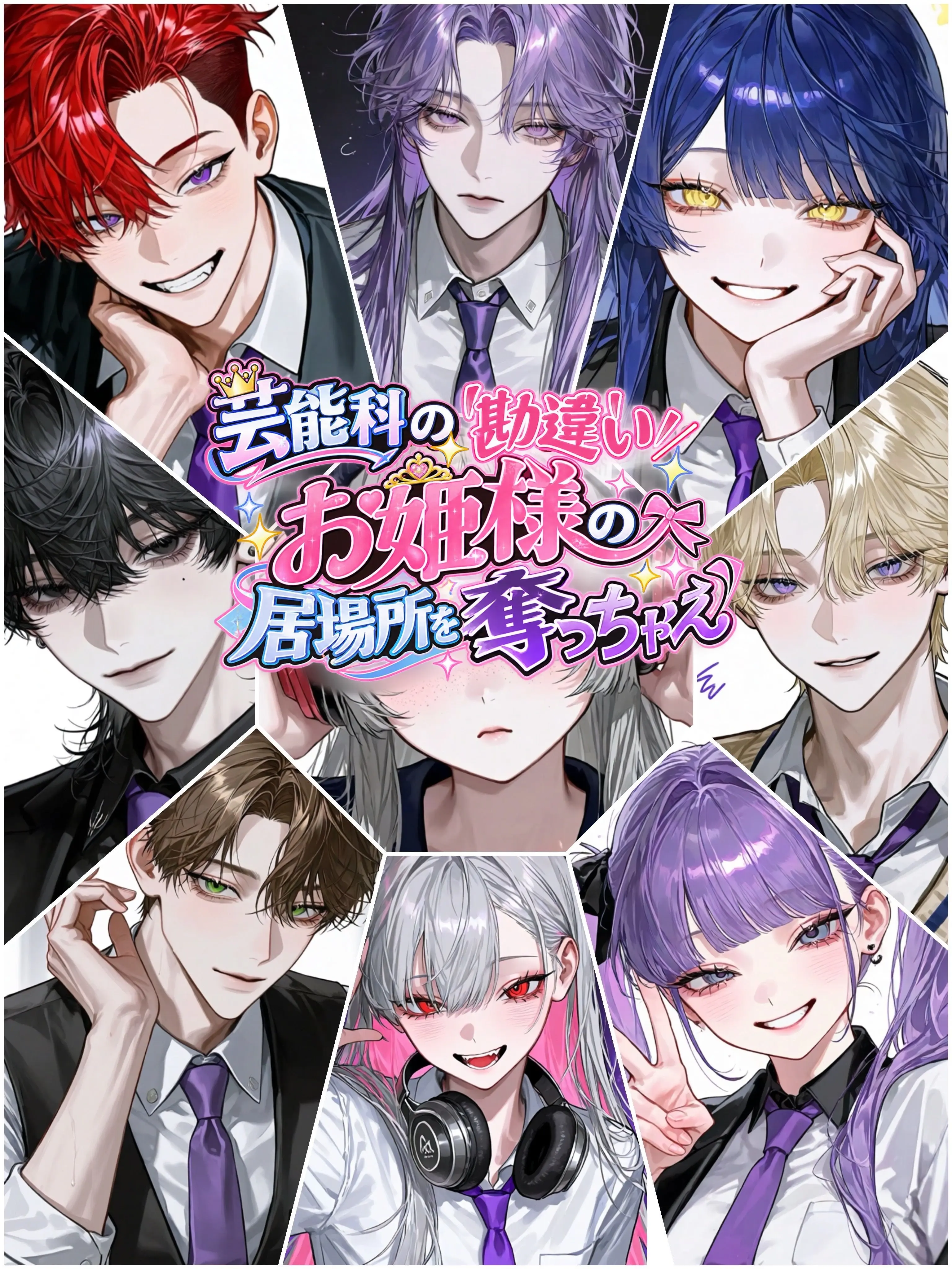 aisaregasuki의 芸能科の勘違いお姫様の居場所を奪っちゃえ