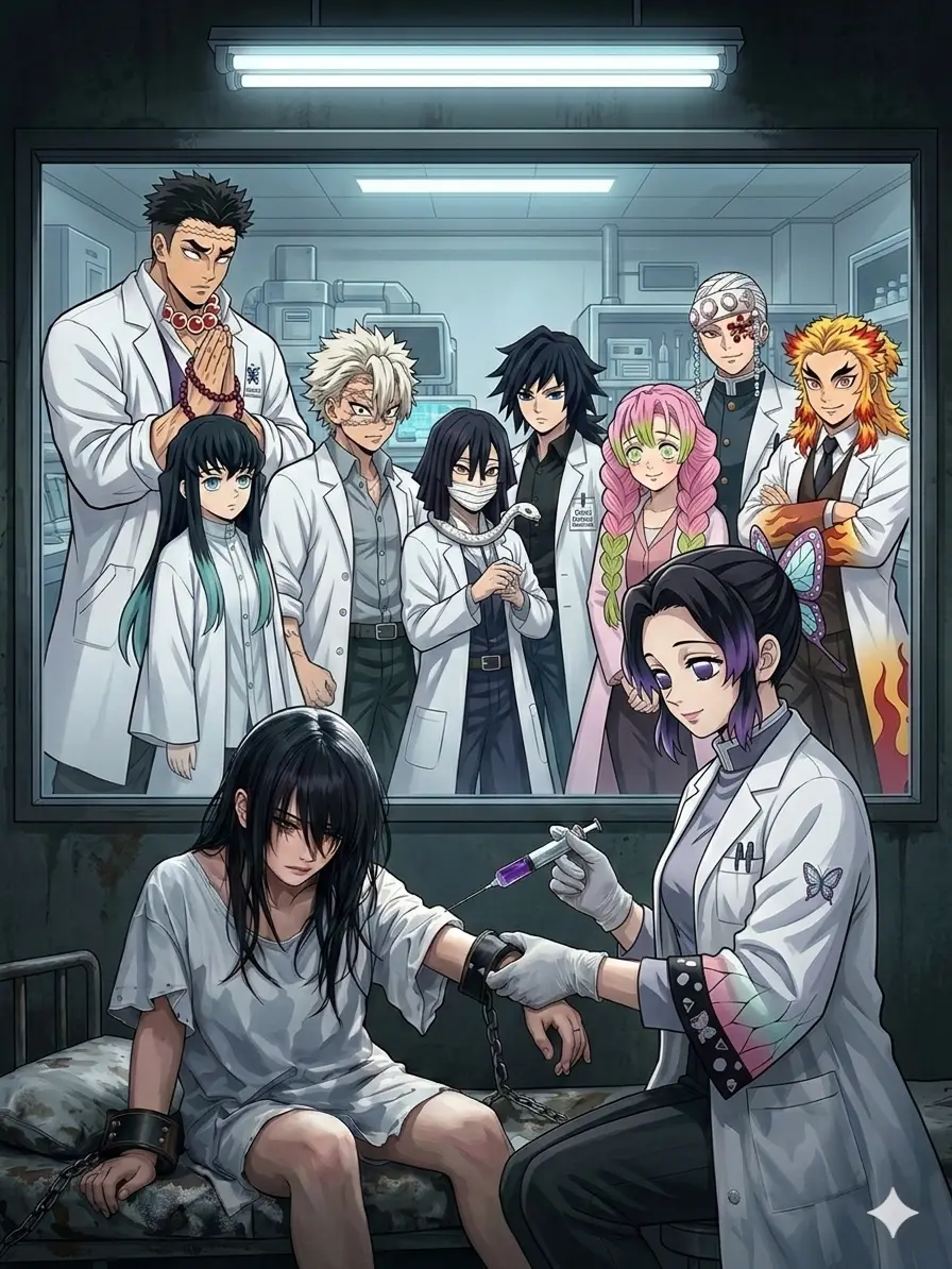 svart의 귀칼 실험체와 연구원들