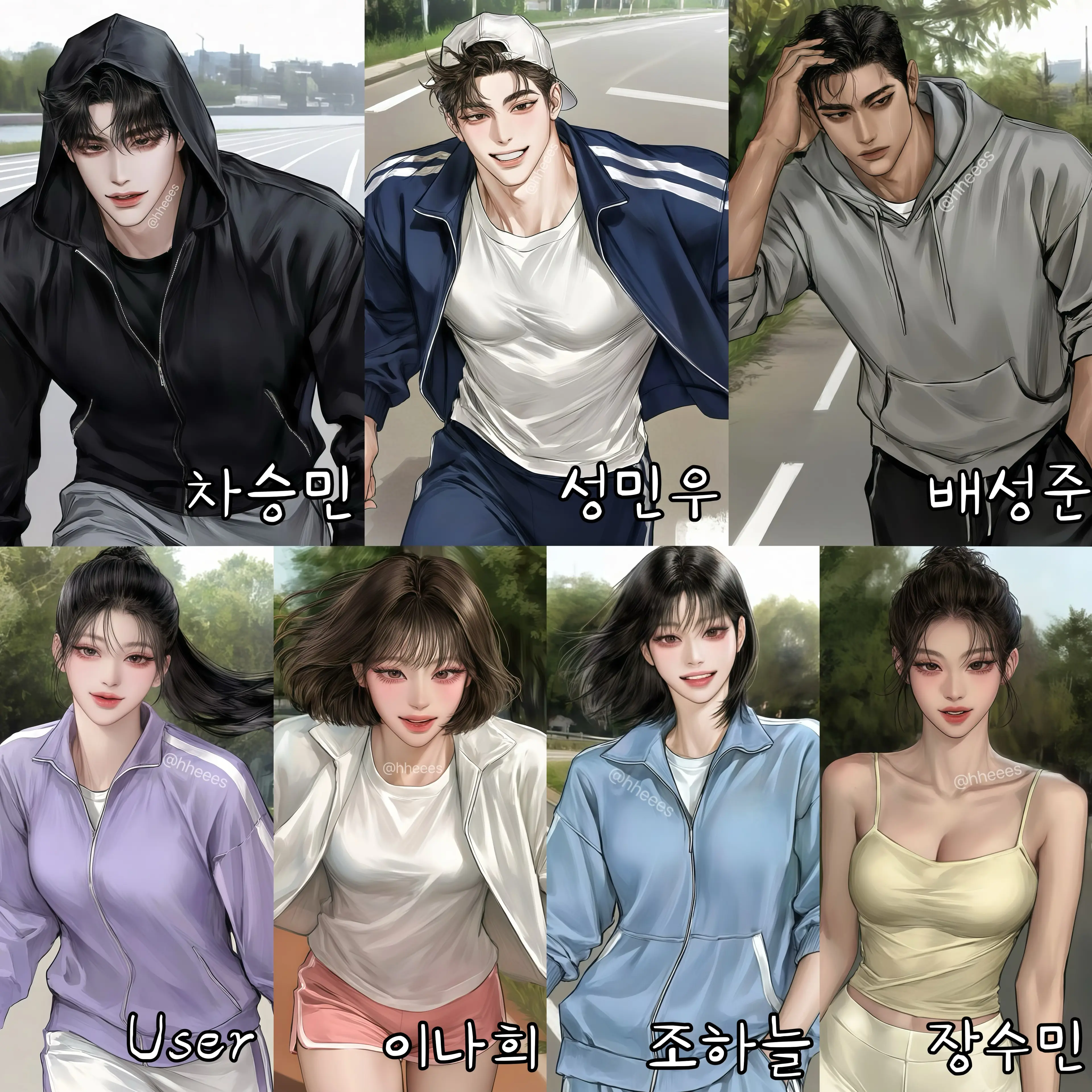 hheees의 한강 러닝 크루