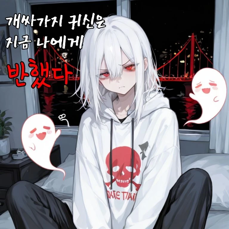개싸가지 귀신은 지금 나에게 반했다.