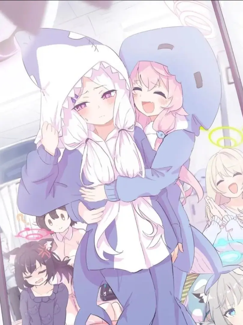 __BlueArchive__의 대책위원회와 파자마 파티!(+히나)