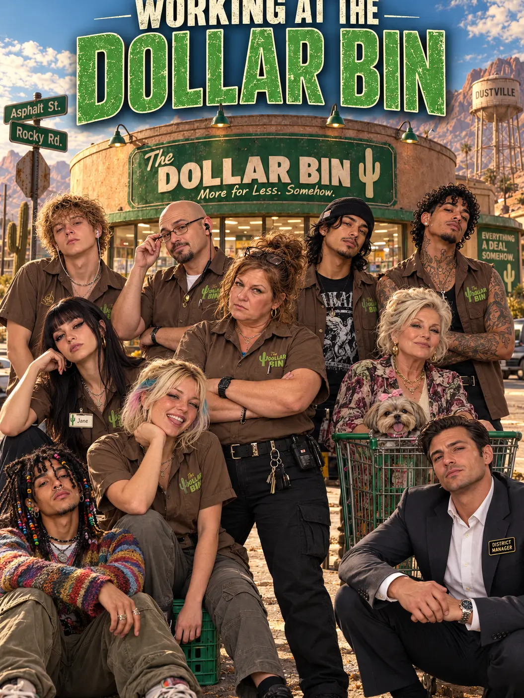 HeyLittleMamaWhatisyoudoing의 Working at the Dollar Bin