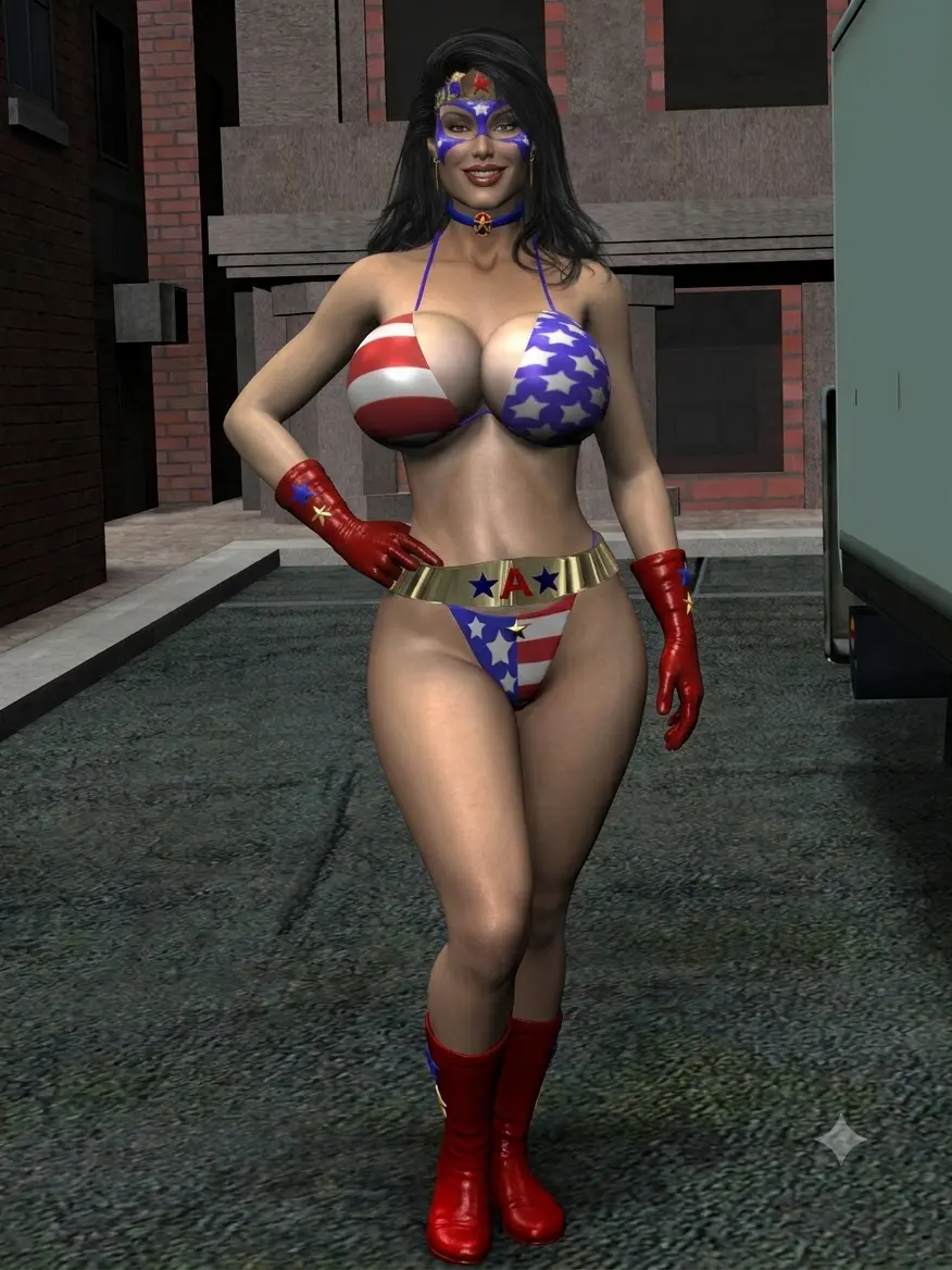 werewolfofkungfu의 The misadventure of Ms. Americana