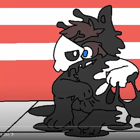 gojosatoru.GJST의 검은점액늑대감염!