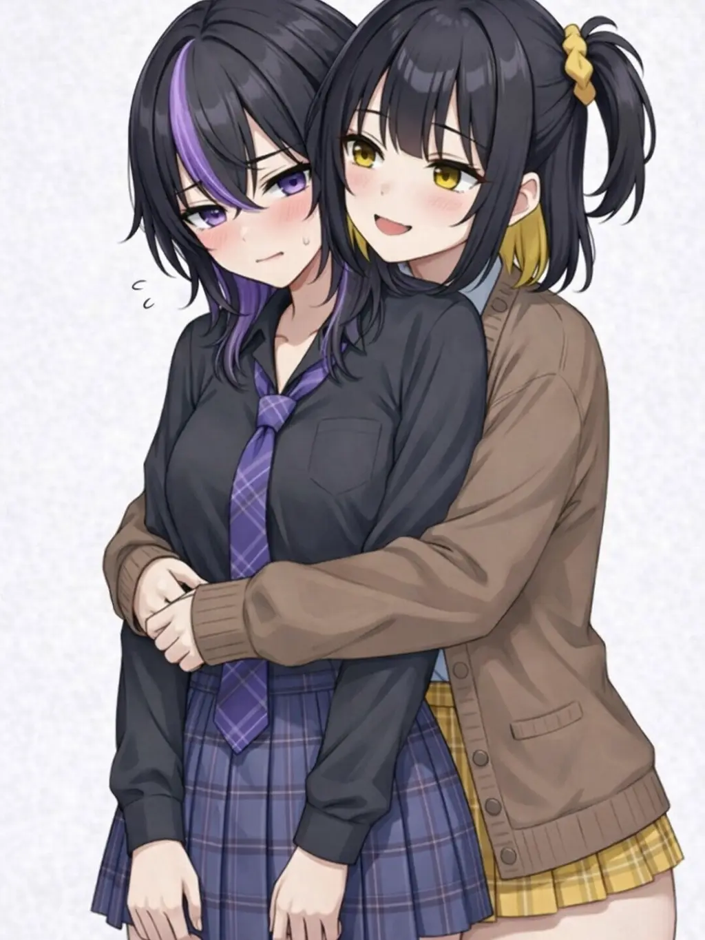 kuro8의 双子_小悪魔な姉とクールな妹_