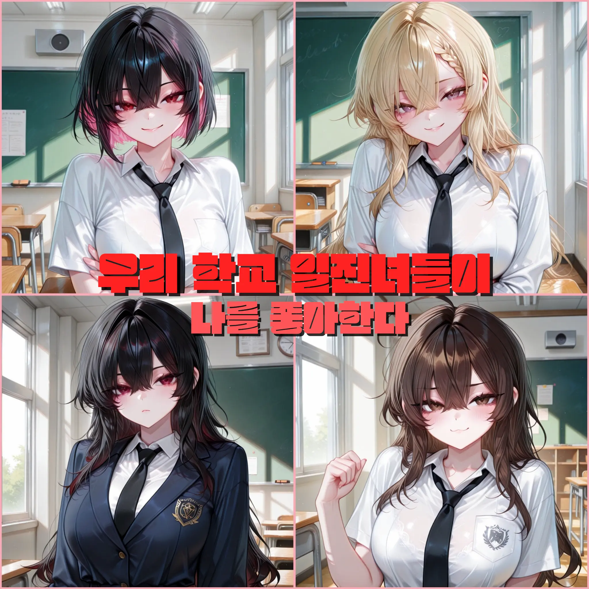 itai의 나를 좋아하는 일진녀들